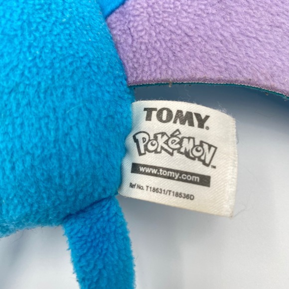 Tomy Pokemon Zubat Plush 2016‎ Stuffed Animal Blue Purple Bat Toy Kids - Picture 3 of 7